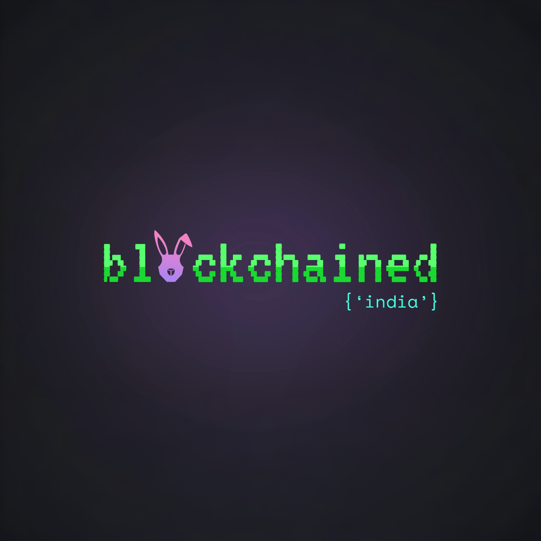 Blockchained India logo